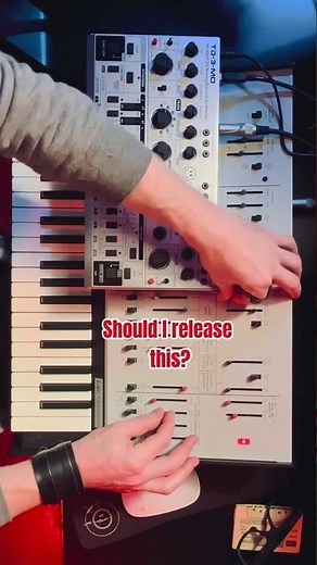 That’s how Deadmau5 sounds on an analog synth ARP Odyssey. #electronicmusic #electro #live