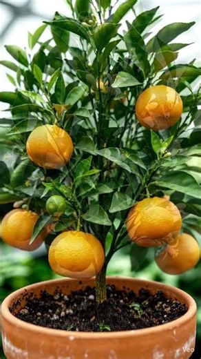 🍊 Orange Fruit Rebirth & Full Lifecycle | Seed to Fruit Time-Lapse 🌱