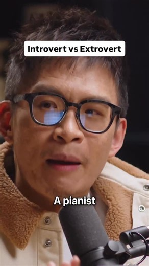 Vinh Quang Giang on Instagram: "A pianist who is an introvert doesn’t play worse than an extrovert - they just need to be more strategic about when they perform. ​ This analogy perfectly captures how introvert vs extrovert communication works. Your voice is an instrument, and great communication is great communication - regardless of personality type. The difference isn’t in quality or effectiveness, but in energy management.​ Introverts recharge through solitude and must be highly selective abo