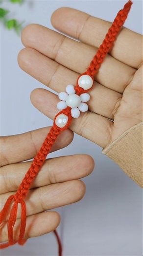 thread bracelet tutorial #macramebracelet #threadbracelet