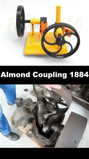 1884 Almond Coupling Mechanism Explained! ⚙️ | GearSnap #shorts