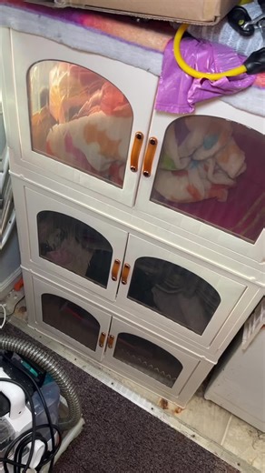 If you need more storage, I got you with the storage stackable containers!#stackablestorage #stackablestoragecabinet #raybeefurniture #storagecontainers #tiktokshopblackfriday