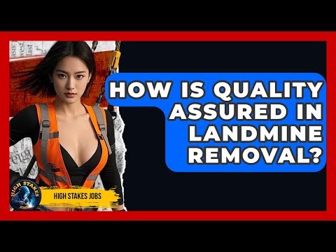 How Is Quality Assured In Landmine Removal? - High Stakes Jobs