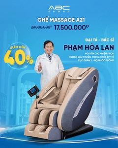  GHẾ MASSAGE A21 | CÔNG NĂNG NỔI TRỘI, BÁC SĨ TIN DÙNG ...