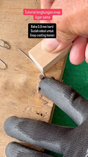 Tutorial agar snap casting bentuknya sama #yancasterfa #tutorialsnap #snapcasting | Yan Caster FA