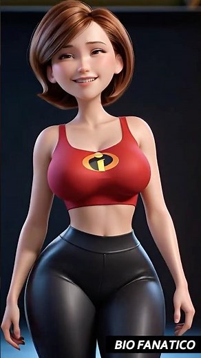 Animation female of characters women in real life