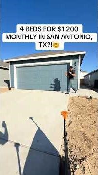 4 BEDS FOR $1,200 IN SAN ANTONIO, TX🤯🔥🏡