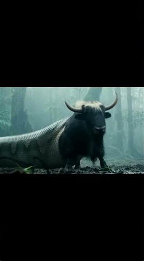 Giant Python vs. Wild Tibetan Yak: SHOCKING Takedown and Swallow