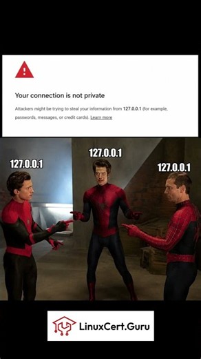 When 127.0.0.1 Is Everywhere 😂 | Localhost & Linux Meme