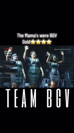 Team BGV on Instagram: "Giving flowers to the women who set the standard. The Mamas. @thecrissycollins , @callmemontina , and @tiffanymonique weren’t just background singers — they were a unit. The blend. The discipline. The consistency. The sound that helped shape Beyoncé’s live legacy. Their shoes are still some of the hardest to fill in touring history. Forever grateful for what they gave the background singer community across all genres. 🌹 #teambgv #themamas #beyonce"