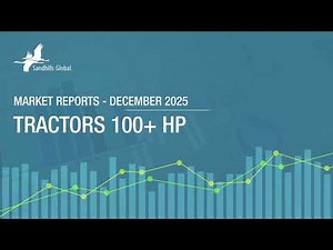 100+ HP Tractor Inventory at 8-Month Low - Watch TractorHouse's Global Farm Equipment Report Now