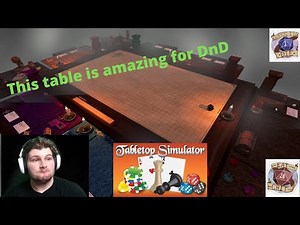 Playing DnD on Tabletop Simulator Workshop overview part 1