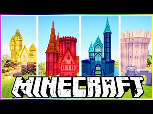 4 Unique Colour Castles!