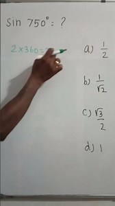 SIN 750° TRIGONOMETRY MATHS TNPSC TNUSRB RRB NTPC TNTET TRICKS TAMIL