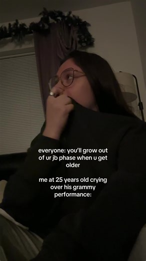 Crying Over Justin Bieber's Grammy Performance at 25