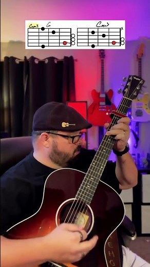 Starting Over by Chris Stapleton Guitar tutorial Lesson! #guitar #shorts #youtubeshorts #music