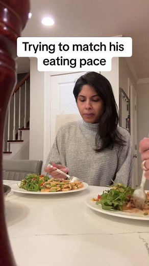 Trying to Match Husband's Eating Pace Prank