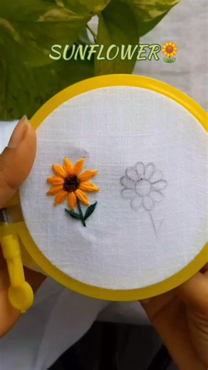Thread and Tales on Instagram: "DM FOR ONLINE EMBROIDERY CLASSES . . . #reels #embroidery #trending #embroiderytutorial #embroiderydesigns"