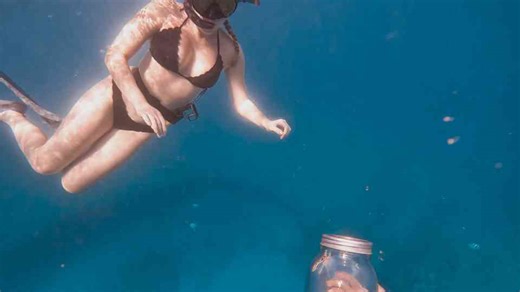 Here's how ocean pressure works on jars