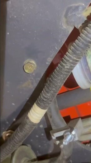 Kubota BX easy fuel filter replacement with a cheap trim tool