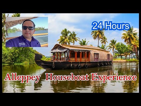 Kerala’s Famous Alleppey Houseboat Tour | Overnight Backwater Cruise #Alleppey #KeralaBackwaters