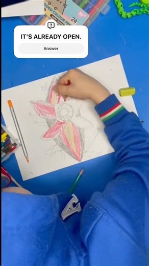 I Drew a Demogorgon Opening a Portal 😱 | Stranger Things | Timelaps #shorts