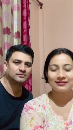 We two✌️✌️#creatorsearchinsights #foryoupage❤️❤️ #haters👊👊 #husbandwife 💞💞@Toyanath Upadhyaya