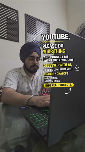 Dear YouTube please do your thing. Finding AI Builders, Vibe Coders & Future Founders #claude #gpt