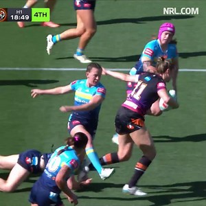 106K views · 1K reactions | What a try from Lutu 勞 #NRLWTitansTigers Telstra Moment of the Match | NRLW | Facebook