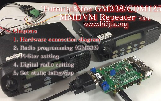MMDVM中继板-GM338/CDM1250配置指引_v20200728