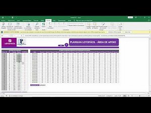 Planilha Gerar Combinações Lotofácil 22 dezenas