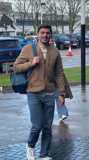 Comes to the UK… immediately talks about the weather ⛅️🤣 #F1 #RedBullRacing