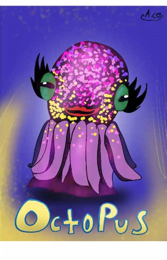 Drawing the Octopus from @The Masked Singer UK #themaskedsingeruk #drawing #octopusmask