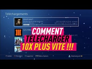 COMMENT TELECHARGER 10X PLUS VITE SUR PS4 !!! #PS4 01 TUTO