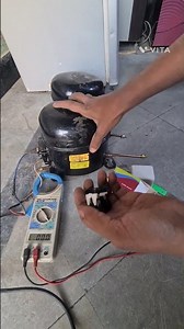 fridge compressor not start relay change