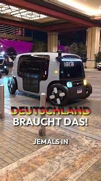 Amazon self-driving car in Germany?