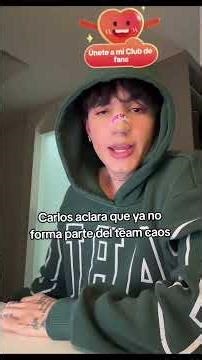 Ya no más en el TEAM CAOS 🌀🥹 #carlosalberto #live #tiktok
