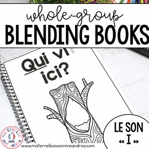 FRENCH Digital and Printable Decodable Reader - Ii Vowel (Science of Reading)