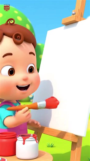 Learn Shapes & Colors 🎨 | Drawing Shapes with a Toddler | Fun Kids Animation #abcd #shorts#foryoupageシ #kidsoftiktok #viral