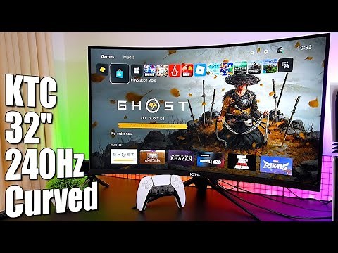 KTC H32S25E 32" 240Hz 1440p Curved Gaming Monitor | Unboxing And Review
