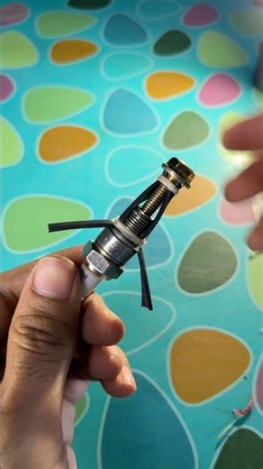 Never try this! Spark plug firecracker 😱#ajobdata #Firecracker #shrots