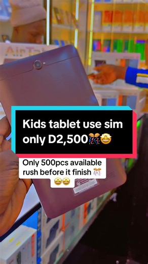 Affordable Kids Tablet with SIM for D2,500 in Gambia