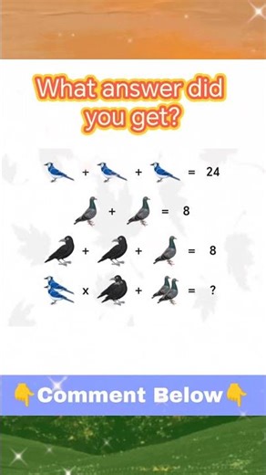 Can You Find the Answer? 🖼️🔢 | Picture Math Puzzle #puzzle #hiddenxmath #maths #brainteaser