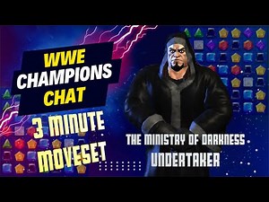 Undertaker The Ministry of Darkness | 3 Minute Movesets | WWE Champions