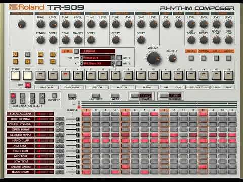 Roland Cloud TR 909 Demo