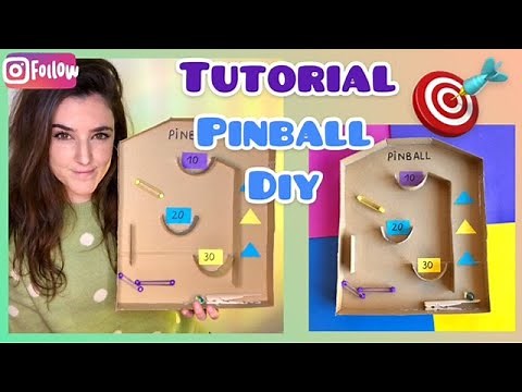DIY Pinball | Homemade Toys | Tutorial @mestraambclasse