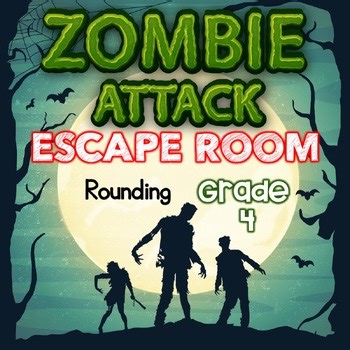 Halloween Math Grade 4 Rounding Activities No Prep Escape Room Games Google