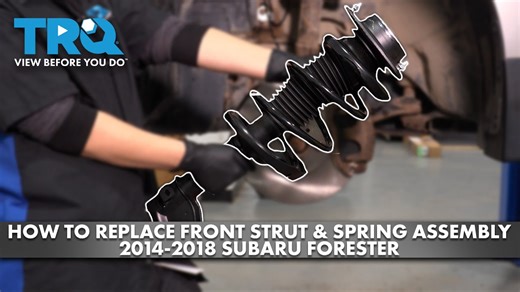 How to Replace Front Strut  Spring Assemblies 2014-2018 Subaru Forester