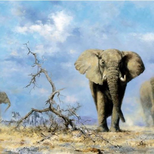 Some of our favourite wildlife paintings by David... | David Shepherd Wildlife Foundation