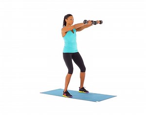 Dumbbell Front Raise - Muscle & Fitness